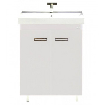 Тумба Misty Джулия Qvatro 65 прямая белая White