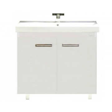 Тумба Misty Джулия Qvatro 90 прямая белая White