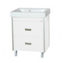 Тумба Misty Джулия Qvatro 65 с 2 ящиками белая White