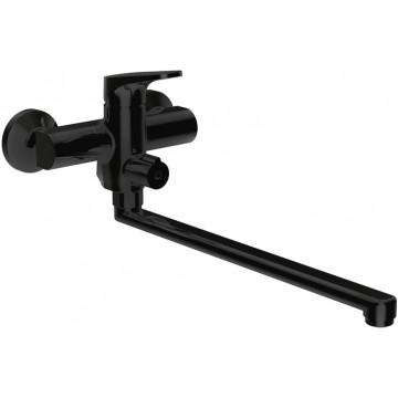 Смеситель для ванны Bravat Eler F6191238BM-01L-RUS черный
