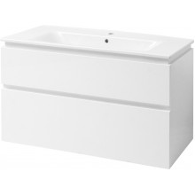 Тумба подвесная Cerutti SPA Романья white 90 с умывальником Этна 90