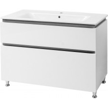 Тумба напольная Cerutti SPA Романья grey 105 с умывальником Этна 105