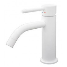 Смеситель для раковины Paffoni Light LIG071BO белый матовый