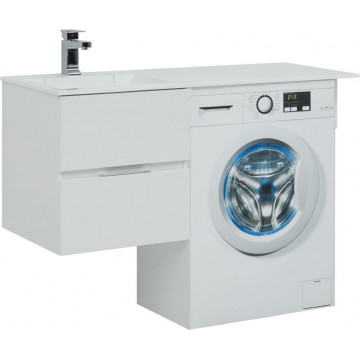 Тумба с раковиной Aquanet Алвита 120 L 243773 Белый