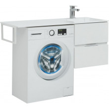 Тумба с раковиной Aquanet Алвита 120 R 243726 Белый