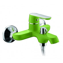 Смеситель для ванны Frap F3233 зеленый/хром