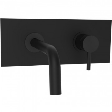 Смеситель для раковины Paffoni Light LIG103NO/M Черный матовый