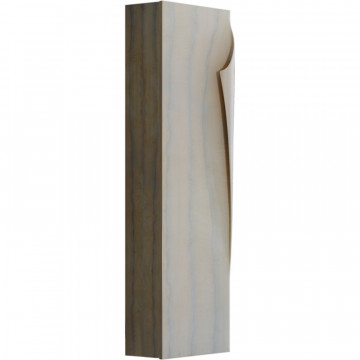 Шкаф-пенал подвесной Aqwella Clarberg Papyrus Wood 35 светлое дерево Pap-w.05.35/LIGHT