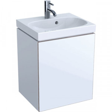 Тумба подвесная Geberit Acanto 45 500.608.01.2 белый / глянцевое стекло