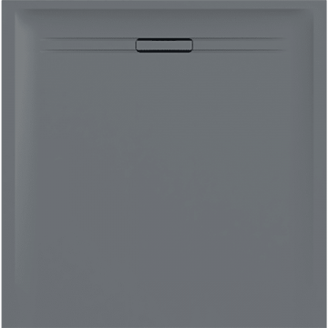 Квадратный душевой поддон Geberit Sestra 90 550.260.00.2 Серый / Структура натурального камня