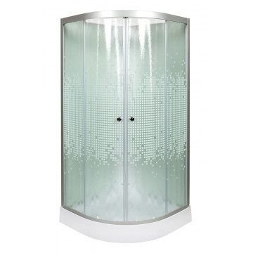 Душевая кабина Deto без крыши 80x80 L908N