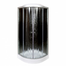 Душевая кабина Deto L 801 стандартная BLACK 100x100
