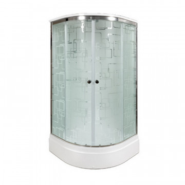 Душевая кабина Deto Em ЕМ2790 с электрикой (эл.) 90 x 90