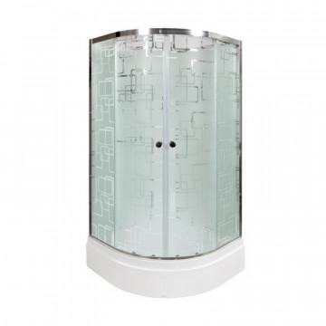 Душевая кабина Deto Em ЕМ2790 N с гидромассажем (гм.) 90 x 90