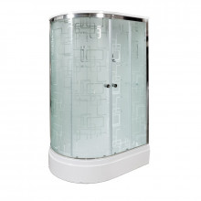 Душевая кабина Deto Em ЕМ2712R с гм. и эл. 120 x 80
