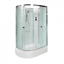 Душевая кабина Deto Em ЕМ2712 R N (без крыши) 120 x 80