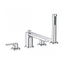 Смеситель на борт ванны Kludi Zenta Sl 484240565 хром