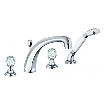 Смеситель на борт ванны Kludi Adlon 5152405G5 хром