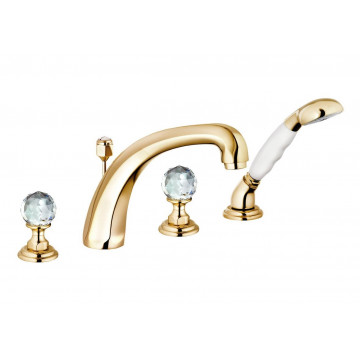 Смеситель на борт ванны Kludi Adlon 5152445G4 золото
