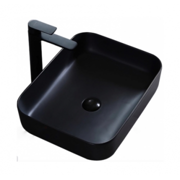 Раковина накладная Mira MR-5039MB черный матовый