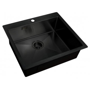 Мойка для кухни Zorg ZL R 590510 GRAFIT графит