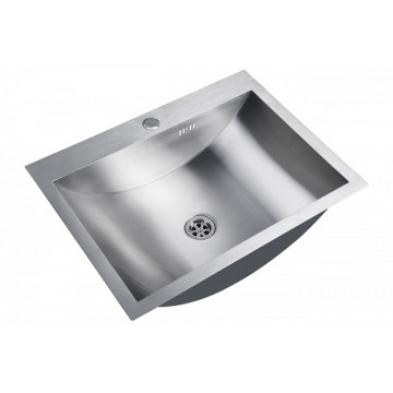 Раковина Zorg Inox U 4560 нержавеющая сталь