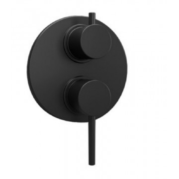 Смеситель для душа Paini Cox 78PZ6911 черный матовый PVD