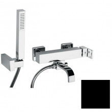 Смеситель для ванны Paini Dax-R 84PZ105R чёрный матовый PVD