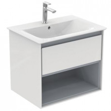 Тумба под раковину Ideal Standard Connect Air E0826KN 60 бело-серый