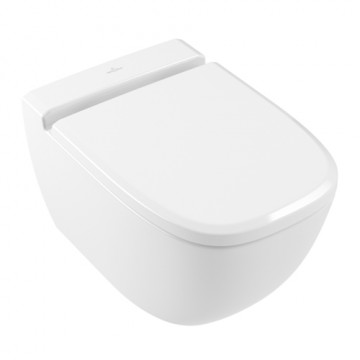 Унитаз подвесной Villeroy & Boch Antheus DirectFlush горизонтальный выпуск, CeramicPlus 4608R0R1/8M18S1R1