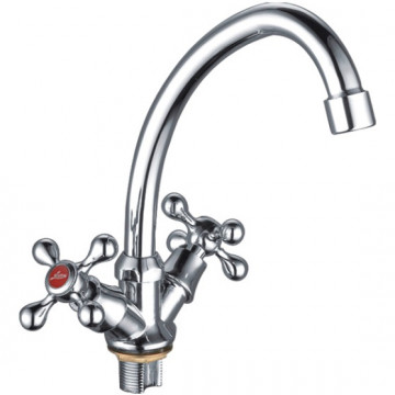 Смеситель для кухни Ledeme L4908 хром