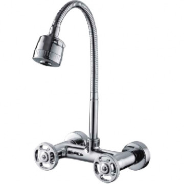 Смеситель для кухни Ledeme L4689-3 хром