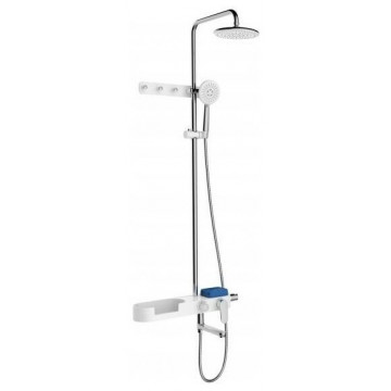 Душевая система Gappo G2467 белый/хром