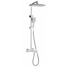 Душевая система с термостатом Gappo G2483-50 белый/хром