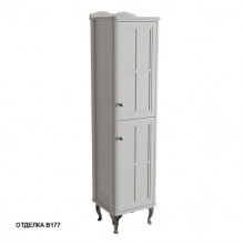 Шкаф-пенал Caprigo Borgo 40 33450R-В177 правый bianco grigio