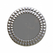 Зеркало круглое Caprigo PL400-CR 80х80 серебро