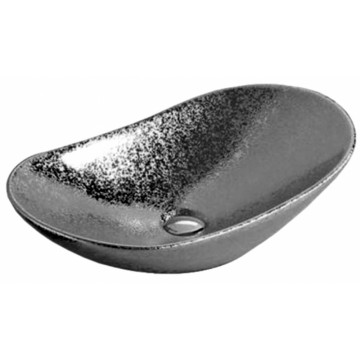 Раковина накладная Comforty 7811ASS 4139781 серебро