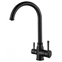 Смеситель для кухни Zorg Steel Hammer SH 763 INOX Grafit PVD графит PVD