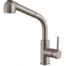 Смеситель для кухни Zorg Steel Hammer SH 6006 INOX матовая нержавеющая сталь