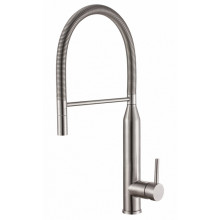 Смеситель для кухни Zorg Steel Hammer SH 6022 INOX матовая нержавеющая сталь