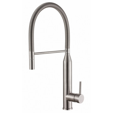 Смеситель для кухни Zorg Steel Hammer SH 6022 INOX матовая нержавеющая сталь