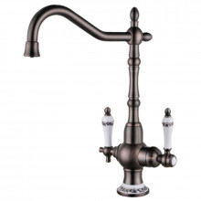Смеситель для кухни Zorg Clean Water ZR 336 YF-50 ANTIQUE антик