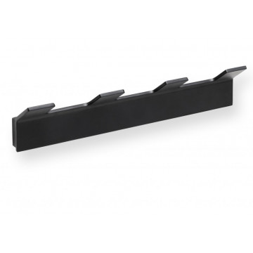 Планка с 4 крючками Bemeta Nero 135105210