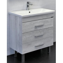 Тумба-умывальник Comforty Никосия 70Н 00-00005793 дуб белый
