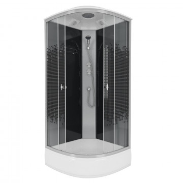 Душевая кабина Niagara Eco 90х90 NG-3504-14 хром/мозаика