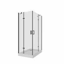 Душевой уголок Niagara Nova NG-6817-08 Black 120х80 черный
