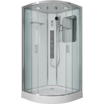 Душевая кабина Niagara Premium NG-6001-01G 90x90 хром