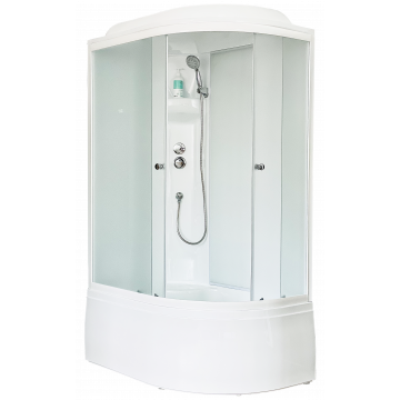 Душевая кабина Royal Bath RB8120BK4-ММ (матовое/матовое) левая