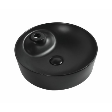 Раковина накладная Aquanet Moon-2-MB 43х43 273671 черный матовый