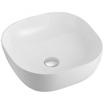 Раковина накладная Esbano Enola 42.5х42.5 white